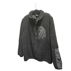 NEW Men's Spyder‎ Fleece Jacket Black Size XL (5864)